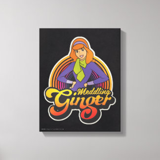 Scooby-Doo | "Meddling Ginger" Daphne Leinwanddruck