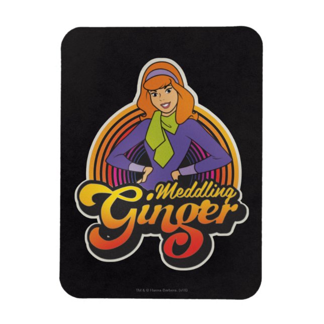 Scooby-Doo | "Meddling Ginger" Daphne Magnet (Vertikal)