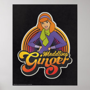 Scooby-Doo   "Meddling Ginger" Daphne Poster