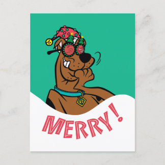 Scooby-Doo Merry Laughter Feiertagspostkarte