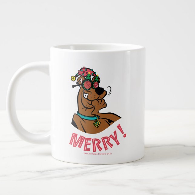 Scooby-Doo Merry Laughter Jumbo-Tasse (Links)