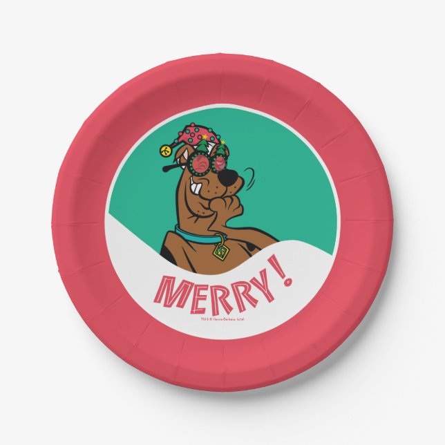 Scooby-Doo Merry Laughter Pappteller (Vorderseite)