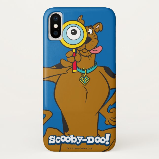 Scooby Doo mit Glass Case-Mate iPhone Hülle (Rückseite)