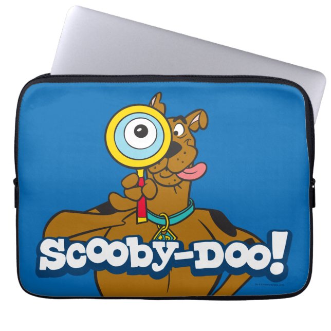 Scooby Doo mit Glass Laptopschutzhülle (Vorderseite)