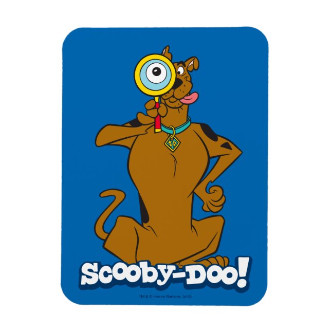 Scooby Doo mit Glass Magnet (Vertikal)