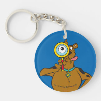 Scooby Doo mit Glass Schlüsselanhänger