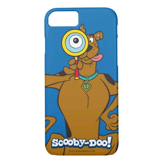 Scooby-Doo mit Lupe Case-Mate iPhone Hülle (Rückseite)