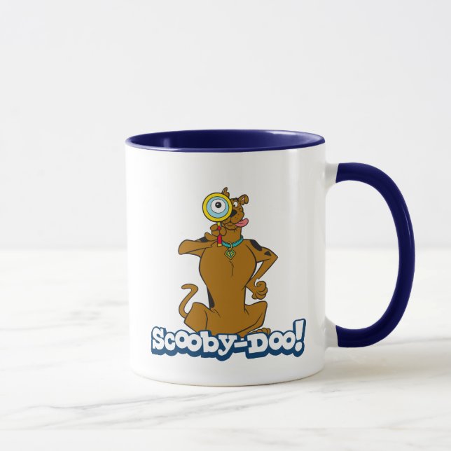 Scooby-Doo mit Lupe Tasse (Rechts)