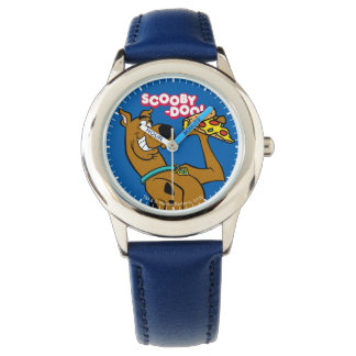 Scooby Doo mit Pizza Slice Armbanduhr