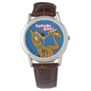 Scooby Doo mit Pizza Slice Armbanduhr