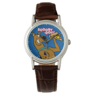 Scooby Doo mit Pizza Slice Armbanduhr