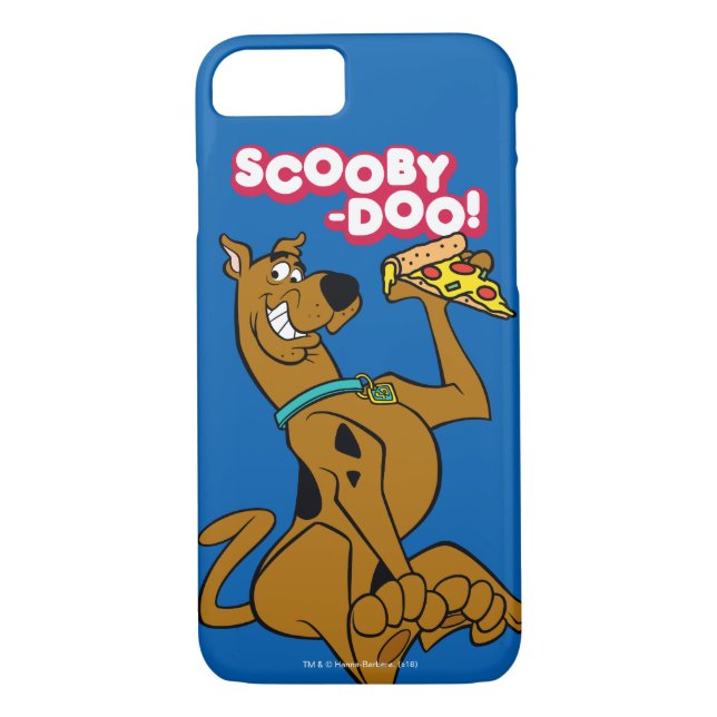 Scooby Doo mit Pizza Slice Case-Mate iPhone Hülle (Rückseite)