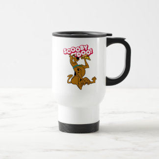 Scooby Doo mit Pizza Slice Reisebecher