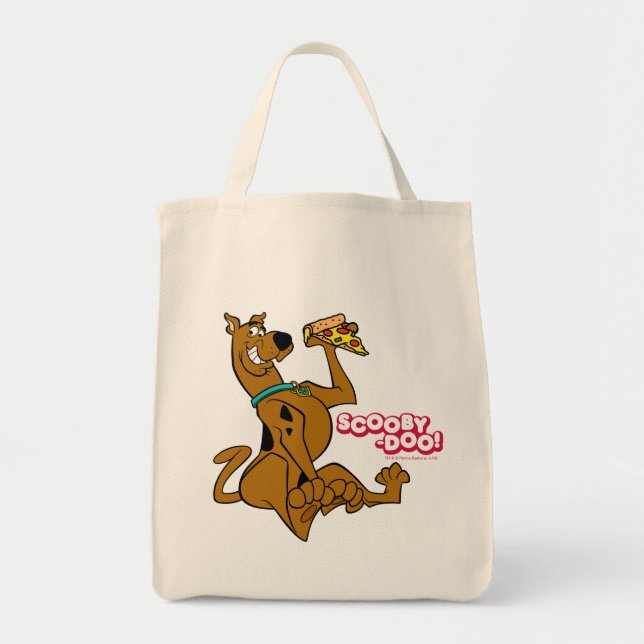 Scooby Doo mit Pizza Slice Tragetasche (Vorne)