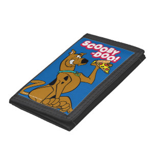 Scooby Doo mit Pizza Slice Tri-fold Geldbeutel