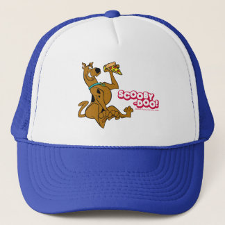 Scooby Doo mit Pizza Slice Truckerkappe
