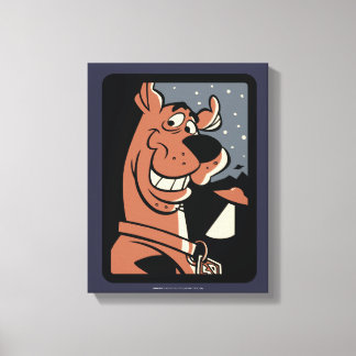 Scooby-Doo mit UFO Leinwanddruck