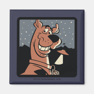 Scooby-Doo mit UFO Magnet