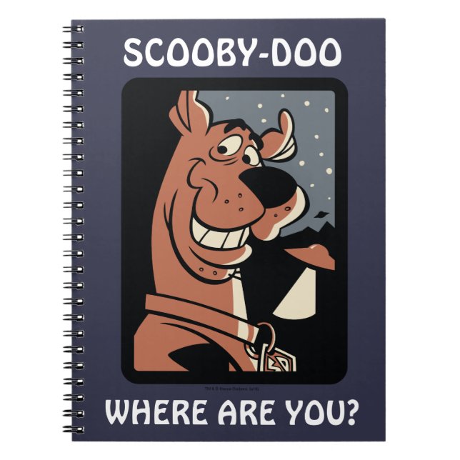 Scooby-Doo mit UFO Notizblock (Vorderseite)