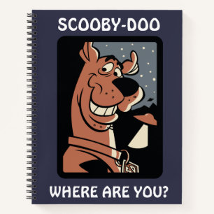 Scooby-Doo mit UFO Notizbuch