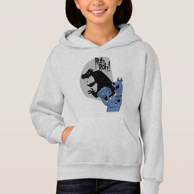 Scooby-Doo Mitternacht Snack "Ruh Roh"! Hoodie (Vorderseite)