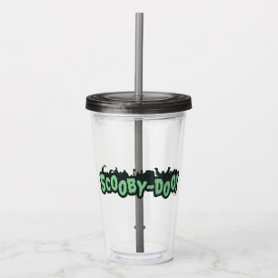 Scooby-Doo! Monster-Silhouette-Logo Acryltrinkbecher
