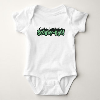 Scooby-Doo! Monster-Silhouette-Logo Baby Strampler
