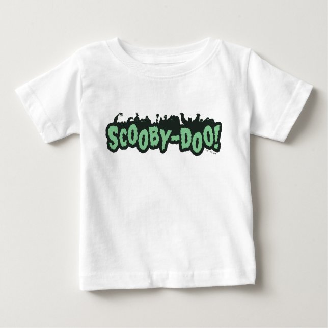 Scooby-Doo! Monster-Silhouette-Logo Baby T-shirt (Vorderseite)