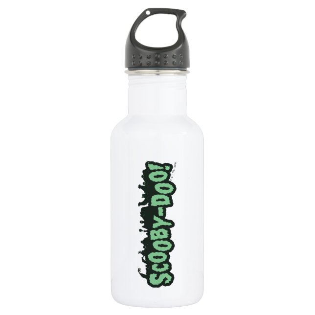 Scooby-Doo! Monster-Silhouette-Logo Edelstahlflasche (Vorderseite)