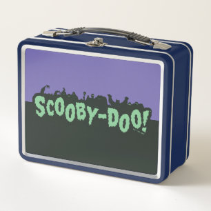 Scooby-Doo! Monster-Silhouette-Logo Metall Brotdose
