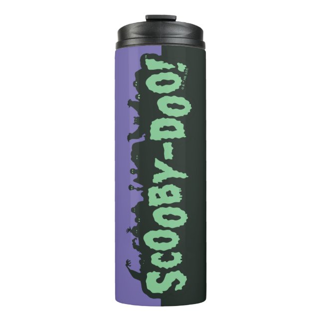 Scooby-Doo! Monster-Silhouette-Logo Thermosbecher (Vorderseite)