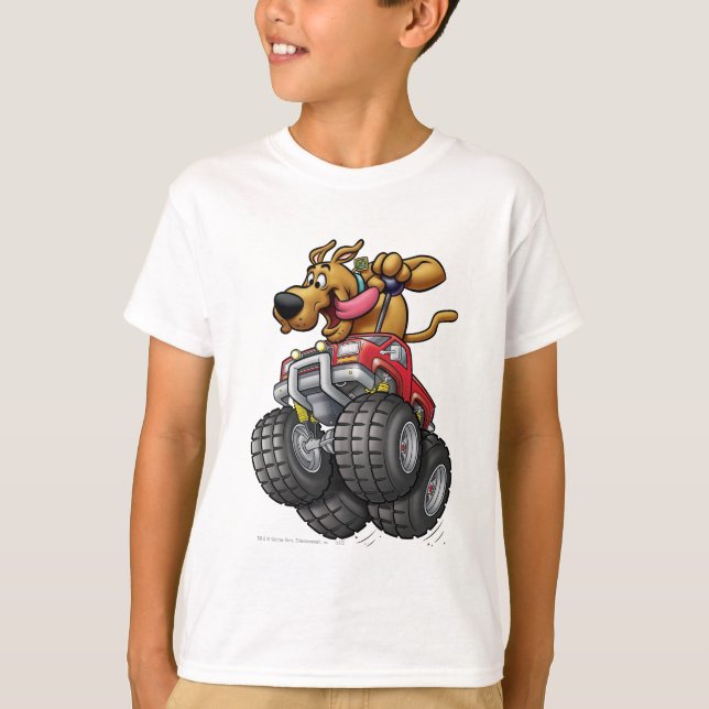 Scooby Doo Monster Truck T-Shirt (Vorderseite)