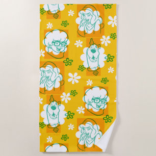 Scooby-Doo Muster des Musters Strandtuch