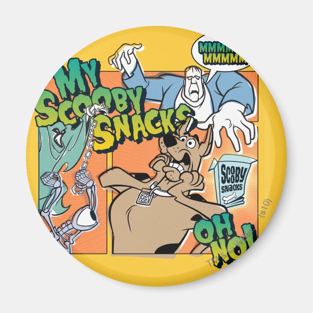 Scooby-Doo "My Scooby Snacks" Magnet (Vorne)