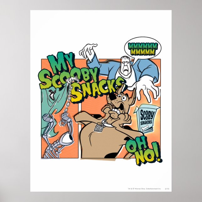 Scooby-Doo "My Scooby Snacks" Poster (Vorne)
