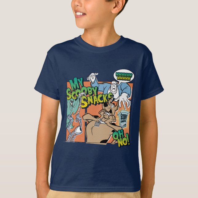 Scooby-Doo "My Scooby Snacks" T-Shirt (Vorderseite)