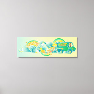 Scooby-Doo   Mysteriemaschine "Ich bremse für Piz Leinwanddruck