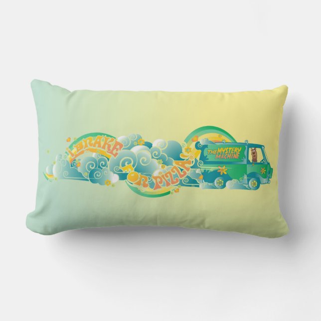 Scooby-Doo | Mysteriemaschine "Ich bremse für Pizz Lendenkissen (Vorderseite)