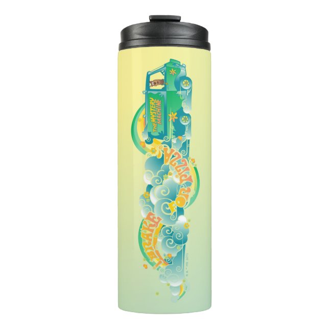 Scooby-Doo | Mysteriemaschine "Ich bremse für Pizz Thermosbecher (Vorderseite)