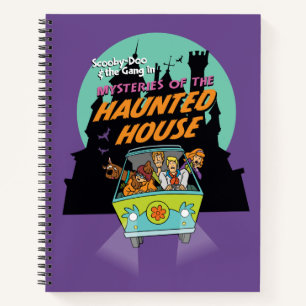 Scooby-Doo "Mysterien des Spuk Hauses" Notizbuch