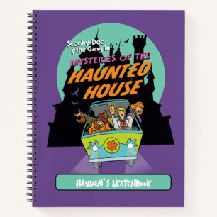 Scooby-Doo "Mysterien des Spuk Hauses" Sketch Notizbuch