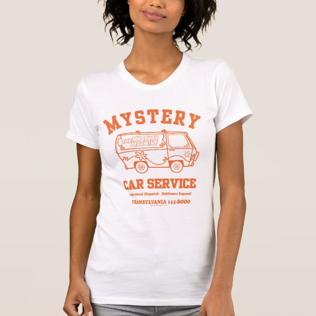 Scooby-Doo "Mystery Car Service" Graphic T-Shirt (Vorderseite)