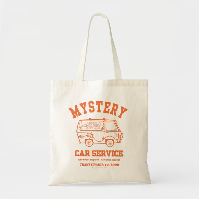 Scooby-Doo "Mystery Car Service" Graphic Tragetasche (Vorne)