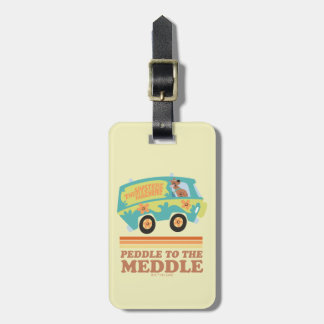 Scooby-Doo Mystery Machine "Peddle to the Meddle" Gepäckanhänger