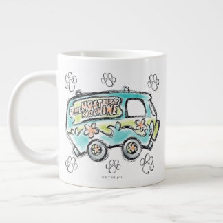 Scooby-Doo | Mystery Machine Sketch Jumbo-Tasse
