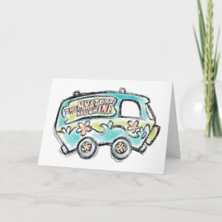 Scooby-Doo | Mystery Machine Sketch Karte