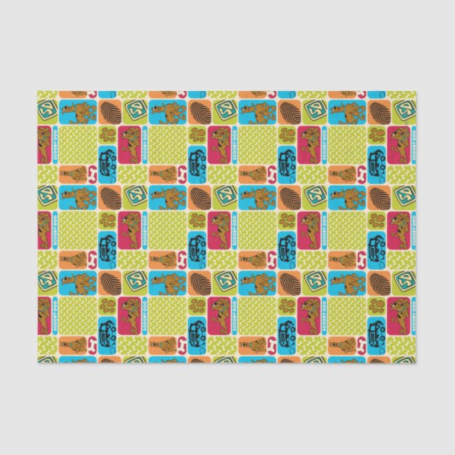 Scooby-Doo-Mystery-Muster Seidenpapier (Vorderseite)