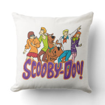 Scooby-Doo Mystery Silhouette-Wurfkissen