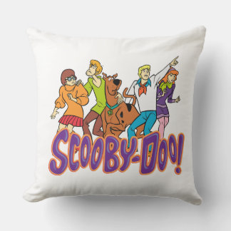 Scooby-Doo Mystery Silhouette-Wurfkissen Kissen