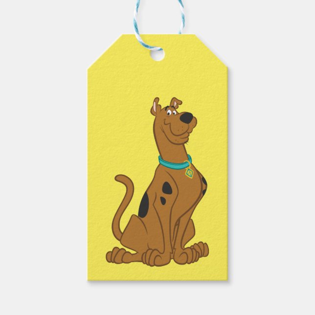 Scooby-Doo Niedlicher als Niedlich Geschenkanhänger (Vorderseite)
